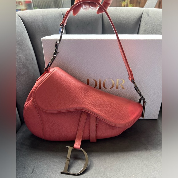 Christian Dior Saddle Bag rose pink - Picture 4 of 17